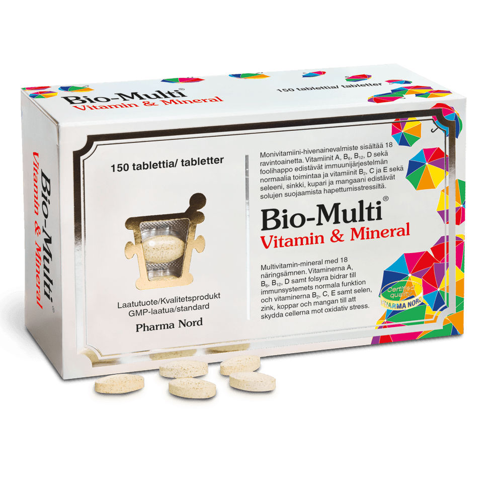 Bio-Multi Vitamin&Mineral - Apteekki 360 Helsinki - Verkkoapteekki