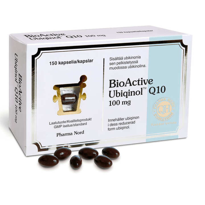 Bioactive Ubiqinol Q10 100 Mg - Apteekki 360 Helsinki - Verkkoapteekki