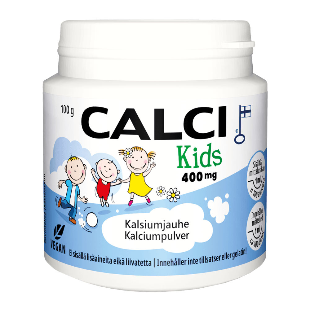 Calci Kids Kalsiumjauhe 400 Mg - Apteekki 360 Helsinki - Verkkoapteekki