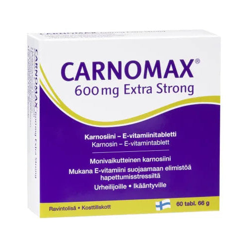 Carnomax 600 Mg Extra Strong - Apteekki 360 Helsinki - Verkkoapteekki