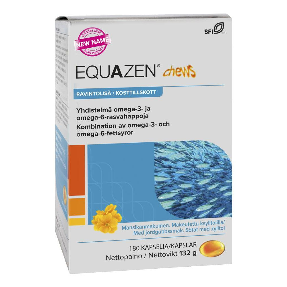 Equazen Chews Mansikka - Apteekki 360 Helsinki - Verkkoapteekki