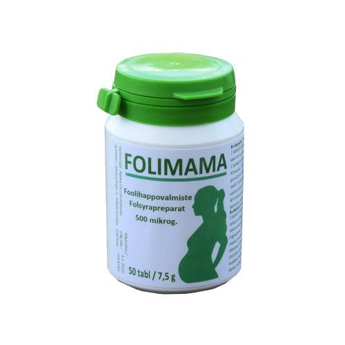 Folimama 500 Mikrog - Apteekki 360 Helsinki - Verkkoapteekki