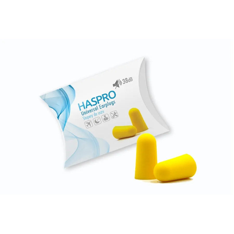 Haspro Universal Korvatulpat Keltainen - Apteekki 360 Helsinki - Verkkoapteekki