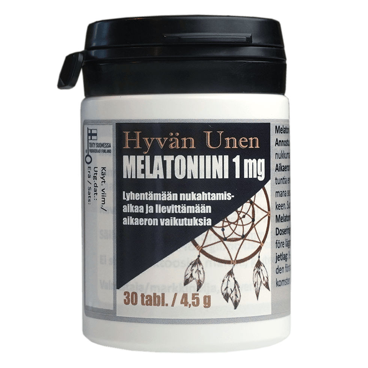 Hyvän Unen Melatoniini 1 Mg - Apteekki 360 Helsinki - Verkkoapteekki