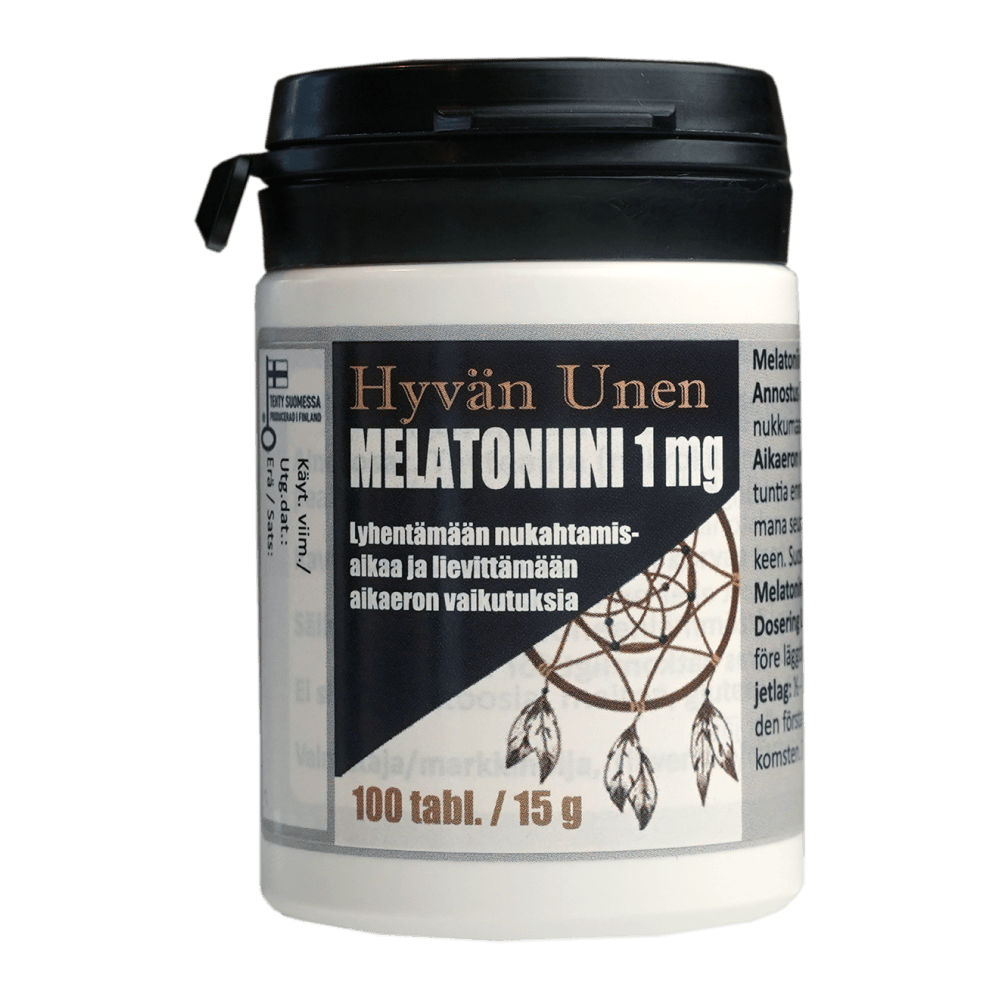 Hyvän Unen Melatoniini 1 Mg - Apteekki 360 Helsinki - Verkkoapteekki
