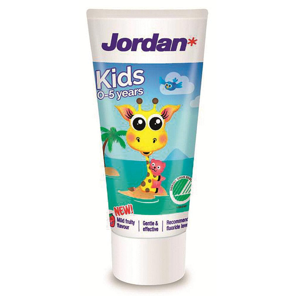 Jordan Kids 0-5-Vuotta Mild Strawberry Hammastahna - Apteekki 360 Helsinki - Verkkoapteekki