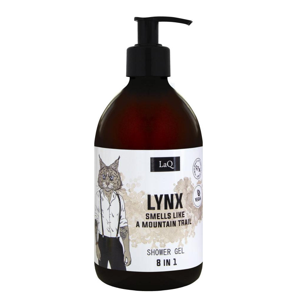 Laq Lynx 8 In 1 Suihkugeeli Miehille - Apteekki 360 Helsinki - Verkkoapteekki