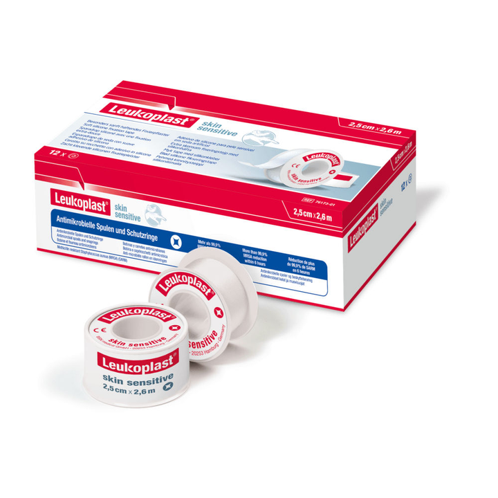 Leukoplast Skin Sensitive 2,5Cmx2,6M Silikonikiinnitys - Apteekki 360 Helsinki - Verkkoapteekki
