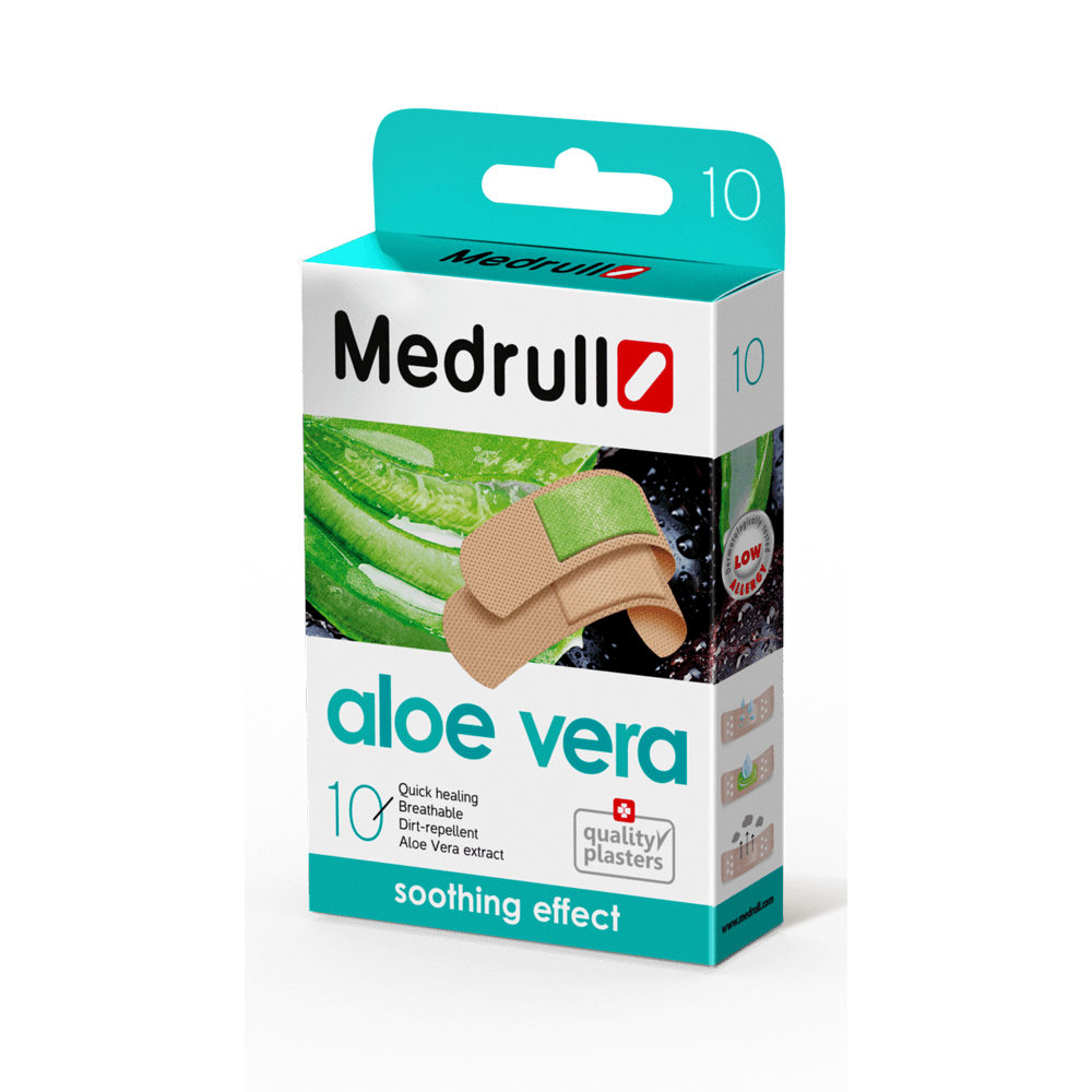 Medrull Aloe Vera Antibakteer. Laastari - Apteekki 360 Helsinki - Verkkoapteekki