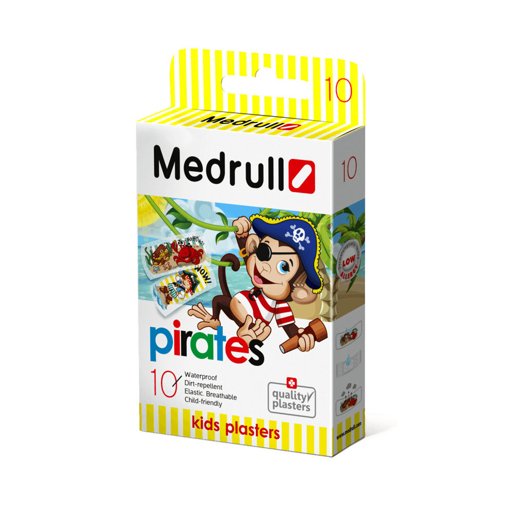 Medrull Pirates Lasten Laastari - Apteekki 360 Helsinki - Verkkoapteekki