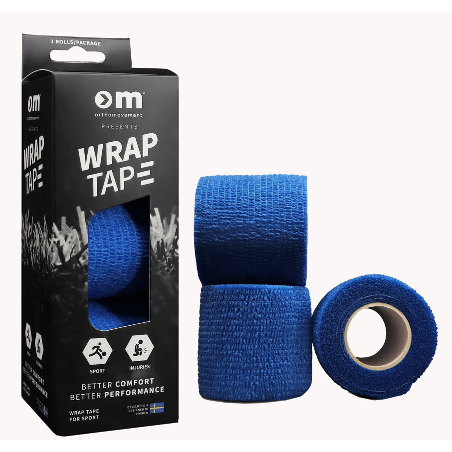 Om Wrap Tape 5Cm/4,5M - Blue - Apteekki 360 Helsinki - Verkkoapteekki