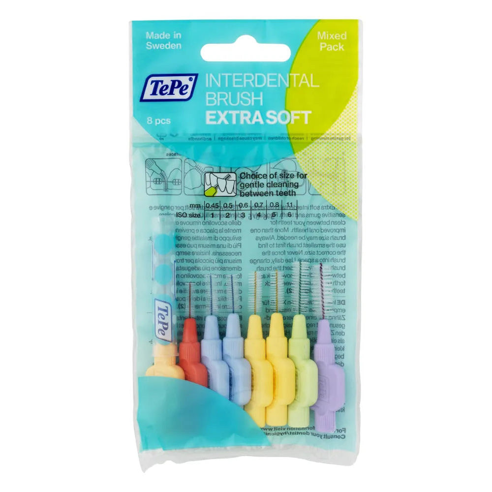 Tepe Hammasväliharja X-Soft Mix Pack - Apteekki 360 Helsinki - Verkkoapteekki